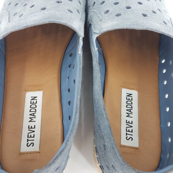 Steve Madden Widmer Suede Espadrille Sneaker - Picture 5 of 11